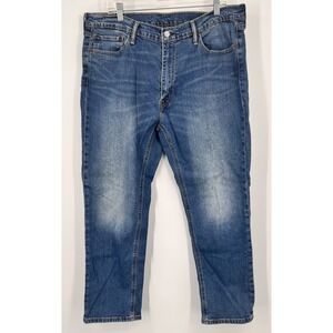Levi's 541 Jeans Mens Size 38x30 Athletic Taper Fit Medium Wash Blue Denim